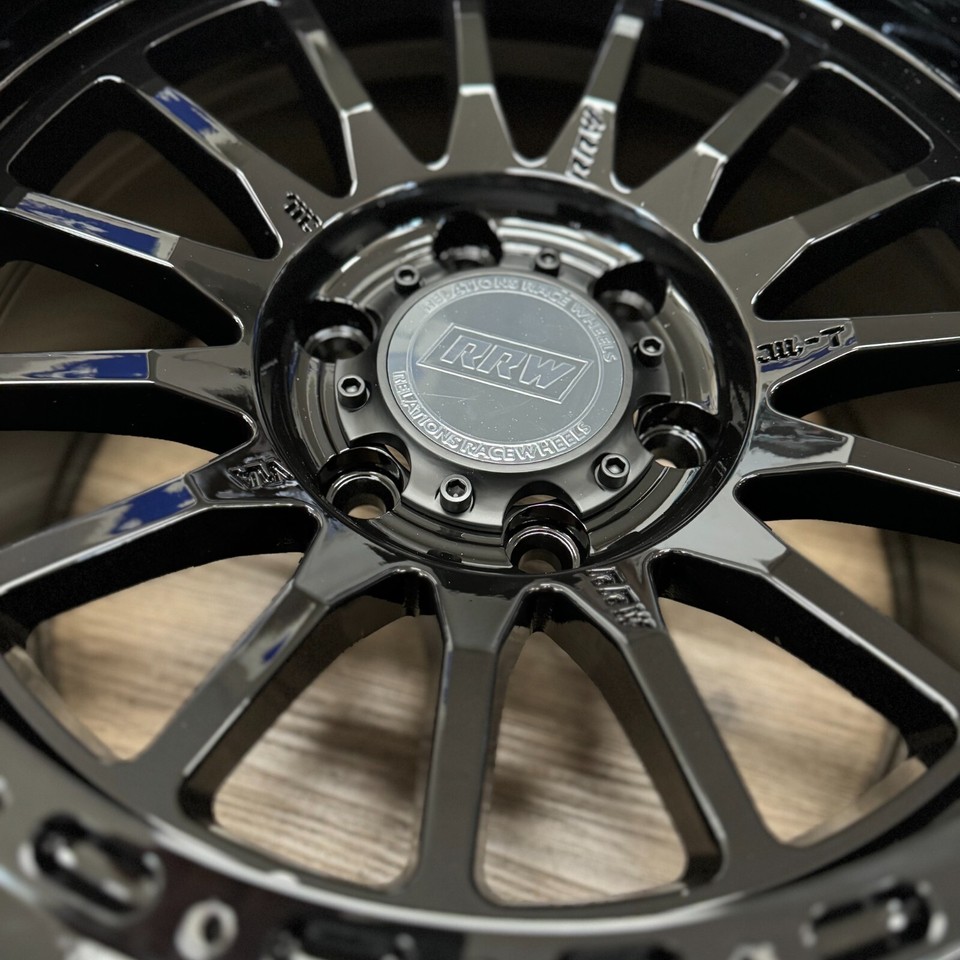 17x8.5 +0 6x139.7 Gloss Black RRW RR7-H Hybrid Beadlock Wheel | One ...