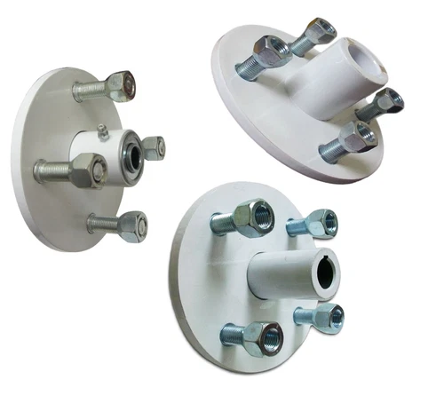 4 x 4 Wheel Hub (5/8" Bearing, 3/4", 1" Bore)  4" Bolt Circle Golf Kart Go Kart