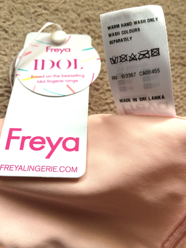FREYA 36K (H ) Rosewater Starlight Seamless Smooth Underwire Style 5200 NWT - Picture 6 of 6
