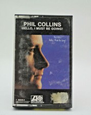Hello I Must Be Going by Phil Collins Audio Cassette Tape Pre-Owned Good
