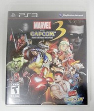 Sony PlayStation 3 Marvel Vs. Capcom 3 Fate of Two Worlds Video Game Complete 