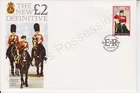 Unaddressed Isle of Man FDC First Day Cover 1990 NEW £2 DEFINITIVE QEII