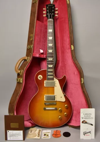 2016 GIbson Custom Shop '58 Les Paul Standard Reissue R8 Sunburst Aged w/OHSC