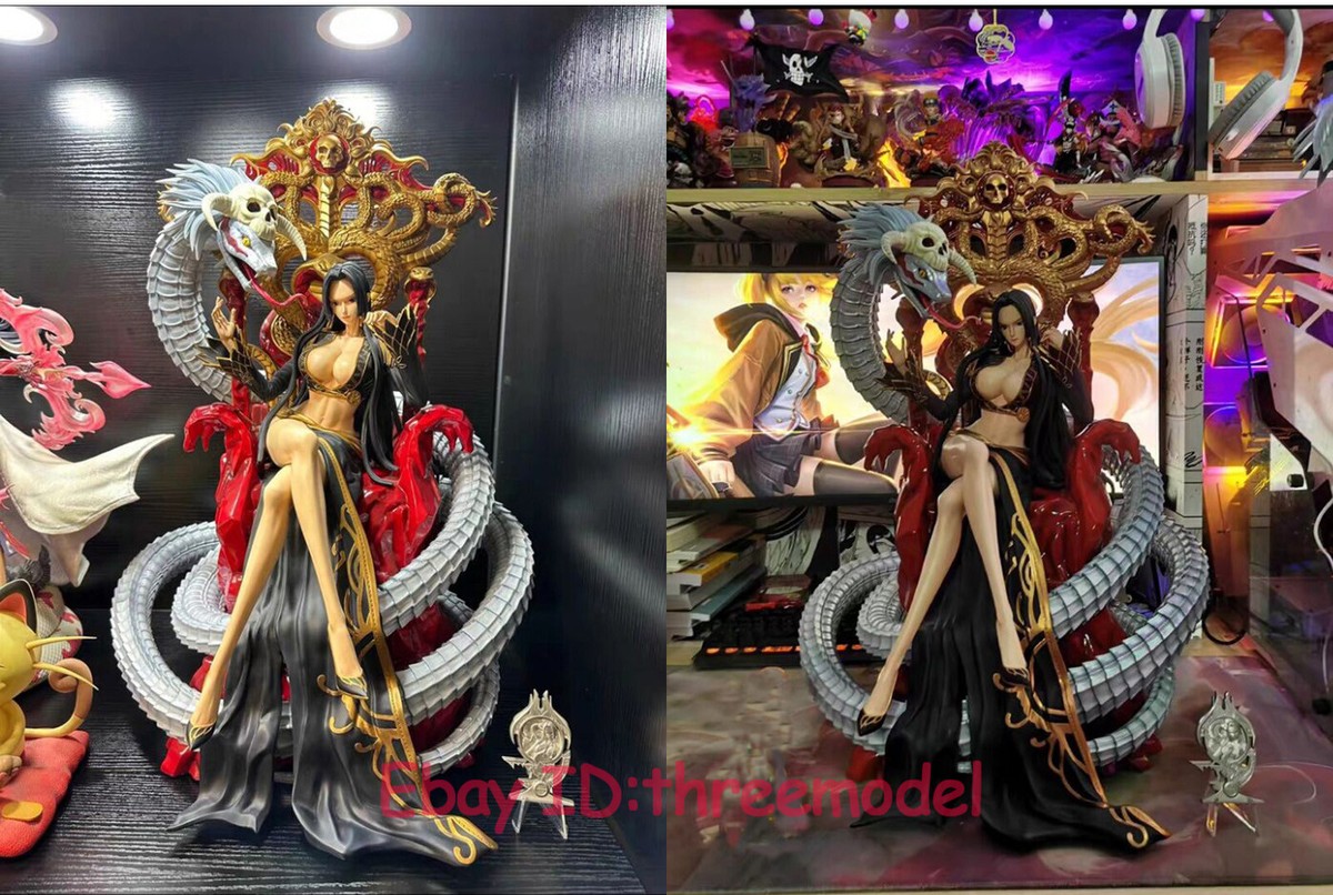 Skyline Studio 1/4 One Piece Boa Hancock Statue On Throne Painted