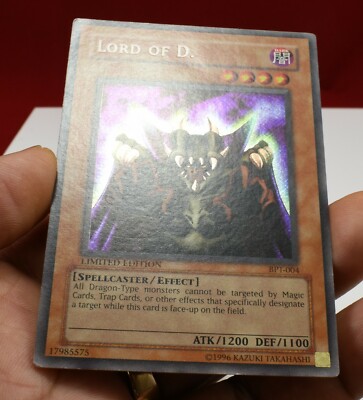 YuGiOh Lord of D. Holo Foil *Secret Rare* BPT-004 NM-MINT Limited