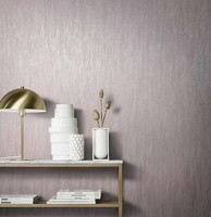 Vliestapete Uni Meliert Patina Rosé Silber Metallic 85759 (8,17€/1Qm)