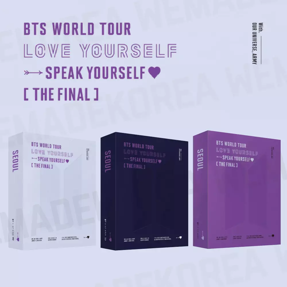 BTS LOVEYOURSELF DVD