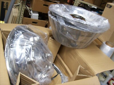 #ad #ad SET OF FOUR Pacific Dualies 38 1950W Chrome Wheel Covers $399.99