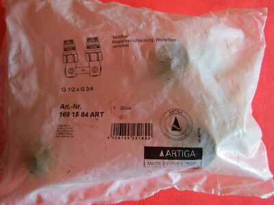 Oventrop Winkel - Absperrverschraubung 1691584 ART G 1/2 x G 3/4 ARTIC Multiflex