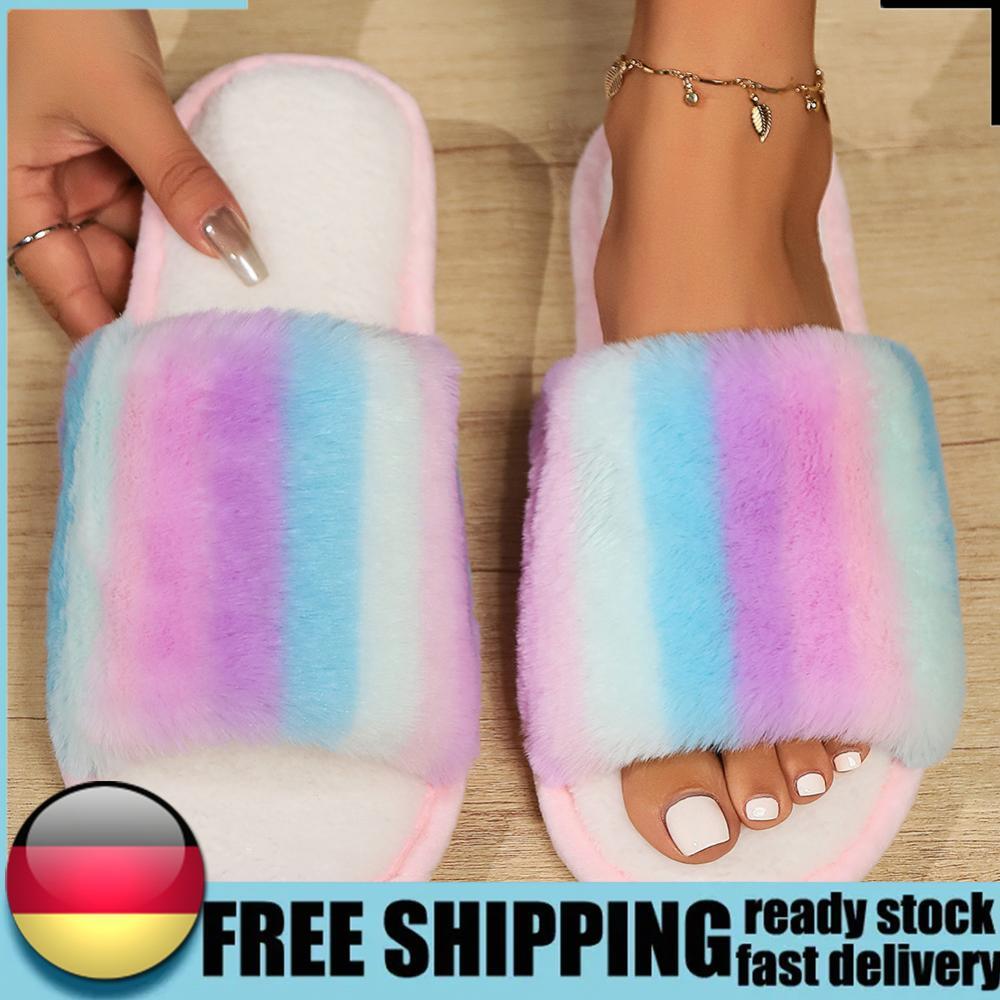 APL Pantofole Donna Peluche Pantofole Termiche Piatte Dolci per Autunno e Inverno (42