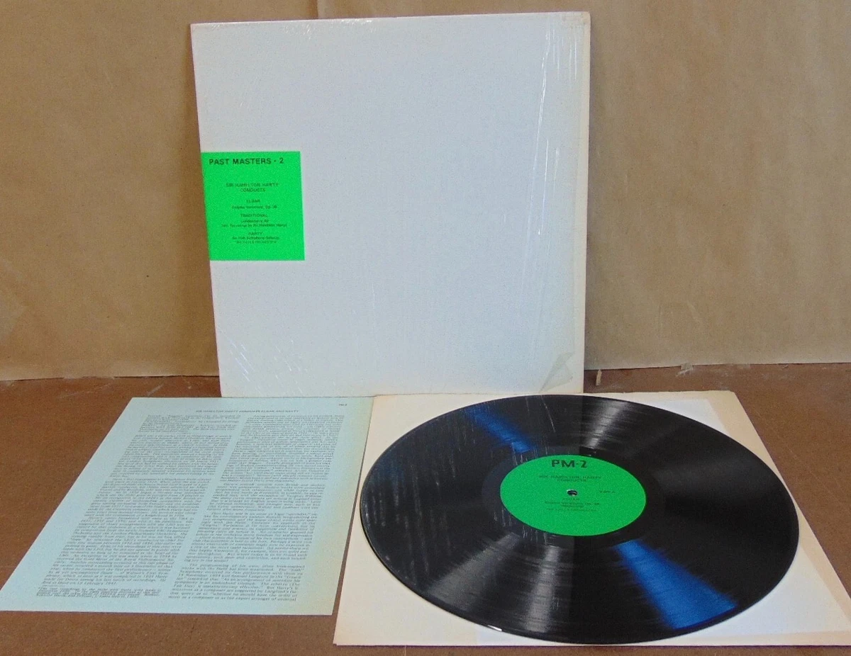 Hamilton HARTRY conducts ELGAR etc. Past Master PM 2 1977 LP