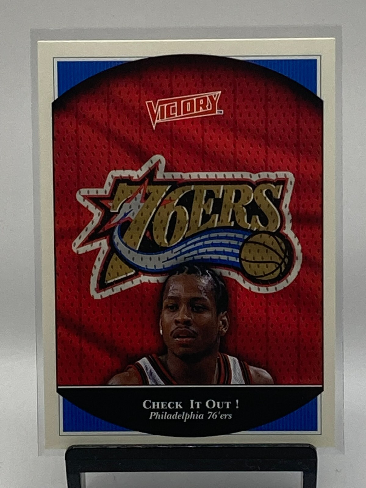 Allen Iverson 1999-00 Victory #187 Philadelphia 76ers Checklist