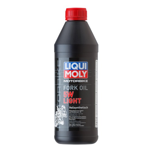 3 L Liqui Moly Olio Per Forcella Moto 5W Light Olio Per Ammortizzatori - Foto 2 di 3