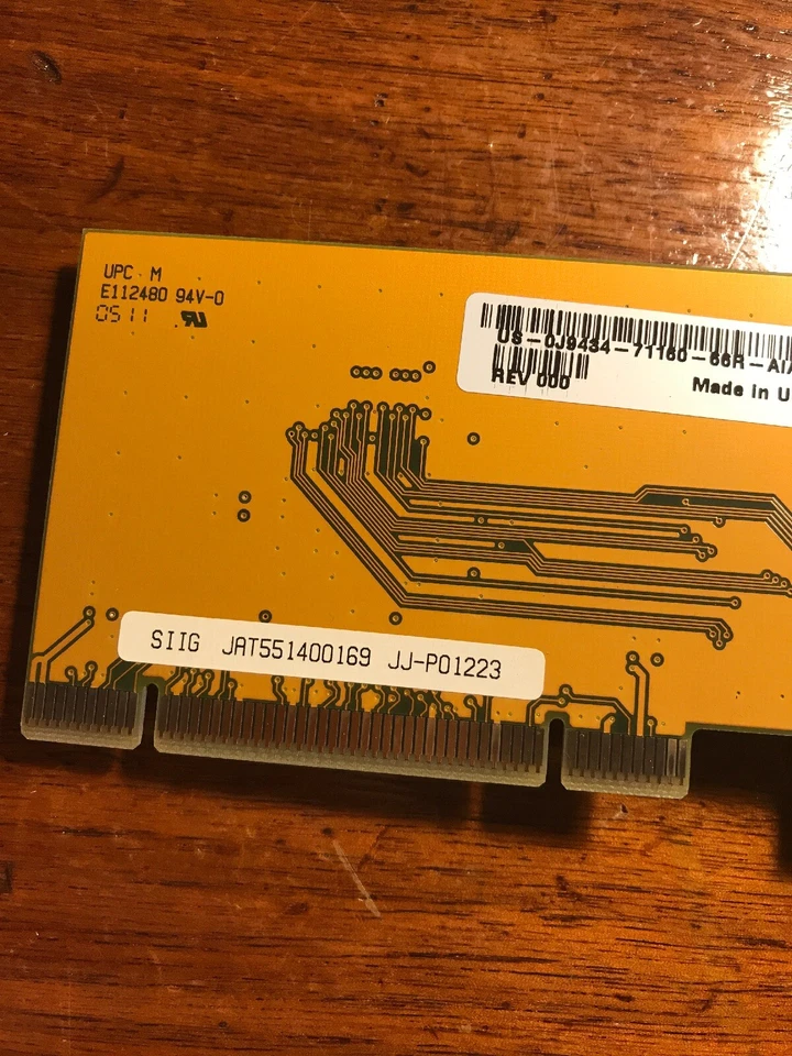 E112480 SIIG server CyberProCircuit Board P065-Y1 - Image 4 of 4