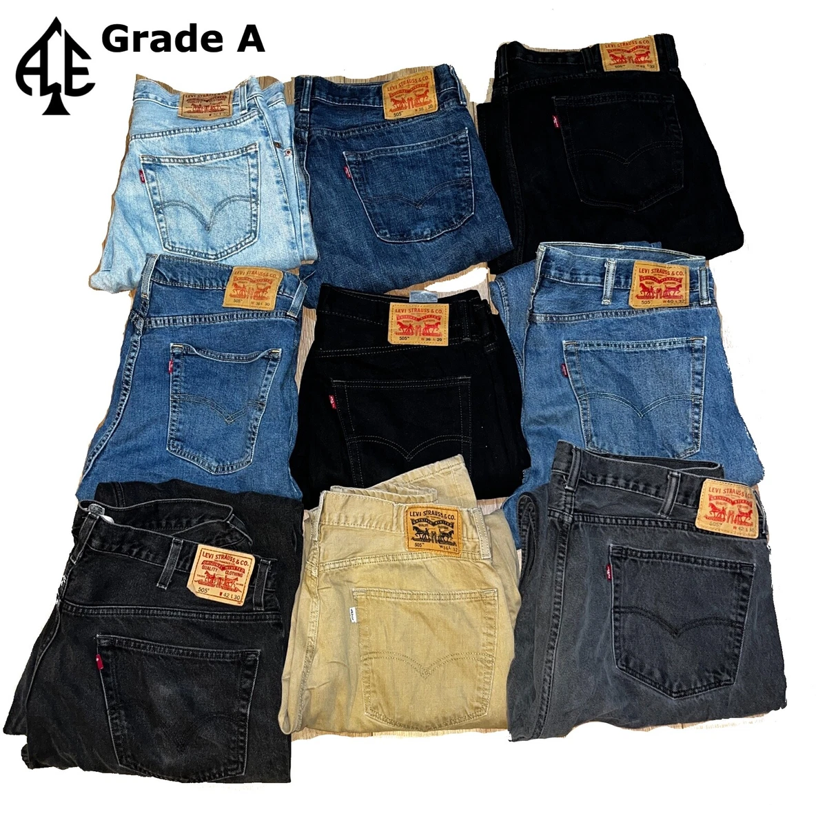 Levis top 501 zip