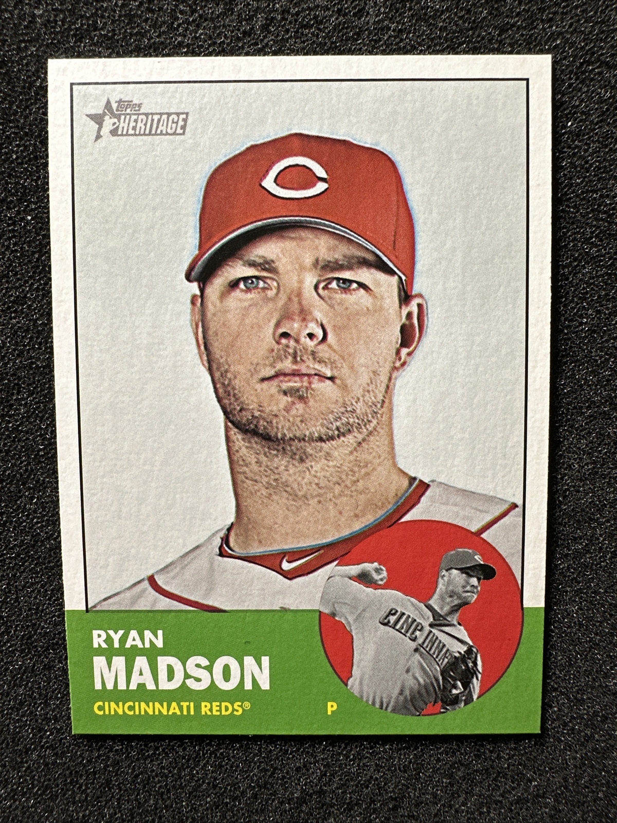 RYAN MADSON #341 2012 Topps Heritage Baseball QTY Cincinnati Reds