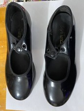 So Danca Kids Tap Shoes Black. Used Size W 1 S