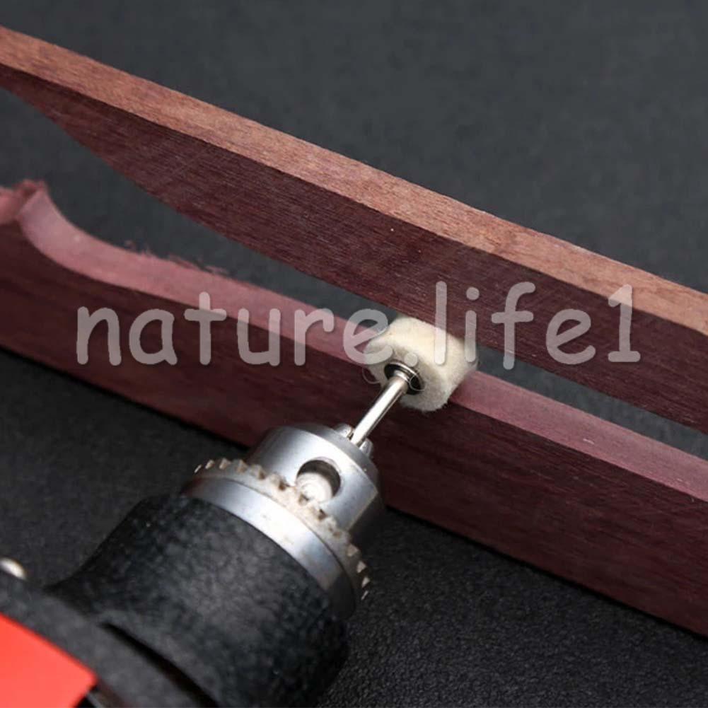 129PCS Felt Polishing Buffing Pads Wool Plastic Dremel Rotary Tool Kit