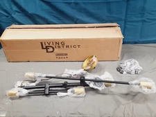 Living District LD8006D29BK Axel Pendant Black and Brass *NEW*