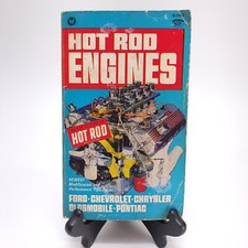 HOT ROD ENGINES Signet 1st Edition Printing 1967 Paperback Q3069 Illustrated