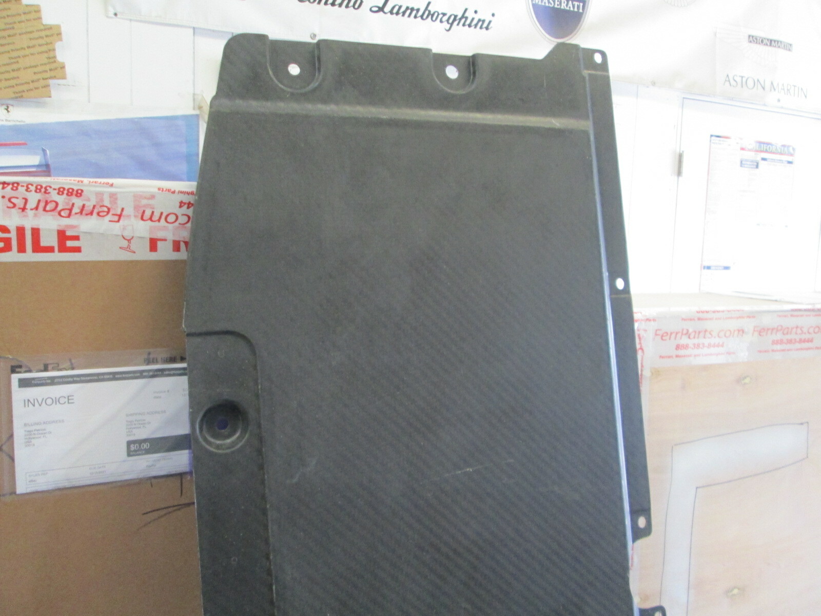 Ferrari F12 Rear Undertray / Panel / Shield # 87145500