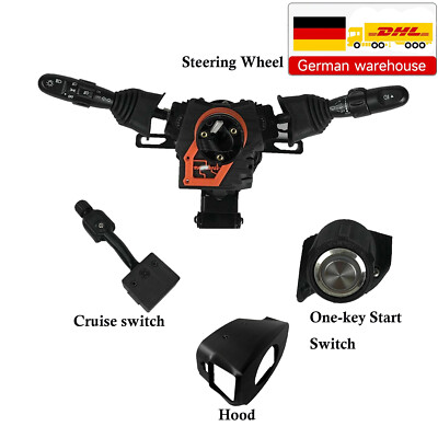 Cruise Switch/Start Switch/Hood/Lenkrad für Logitech G27 G29/Thursmaster T300