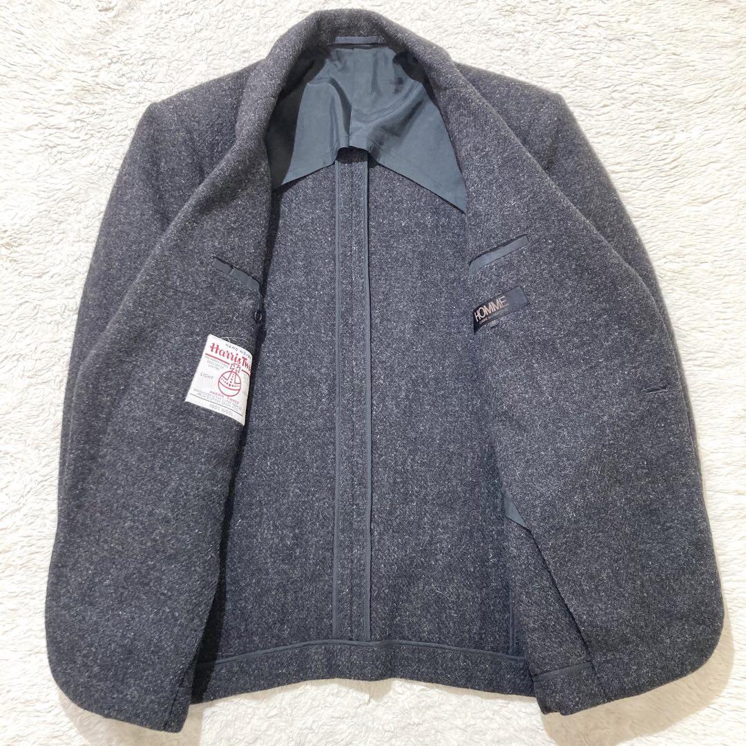 comme des garçons homme tweed coat Comme des Garcons tailored jacket Harris Tweed Deca Homme