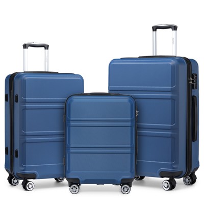 M-L-XL Handgepäck ABS HartschaleKoffer 4-Rader-Trolley-Koffer Reisekoffer
