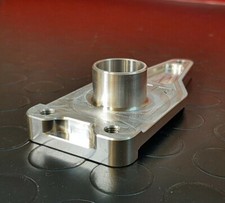 COLLETTORE ASPIRAZIONE PER CARTER MALOSSI MP ONE ALLUMINIO CNC PHBG 19 PIAGGIO