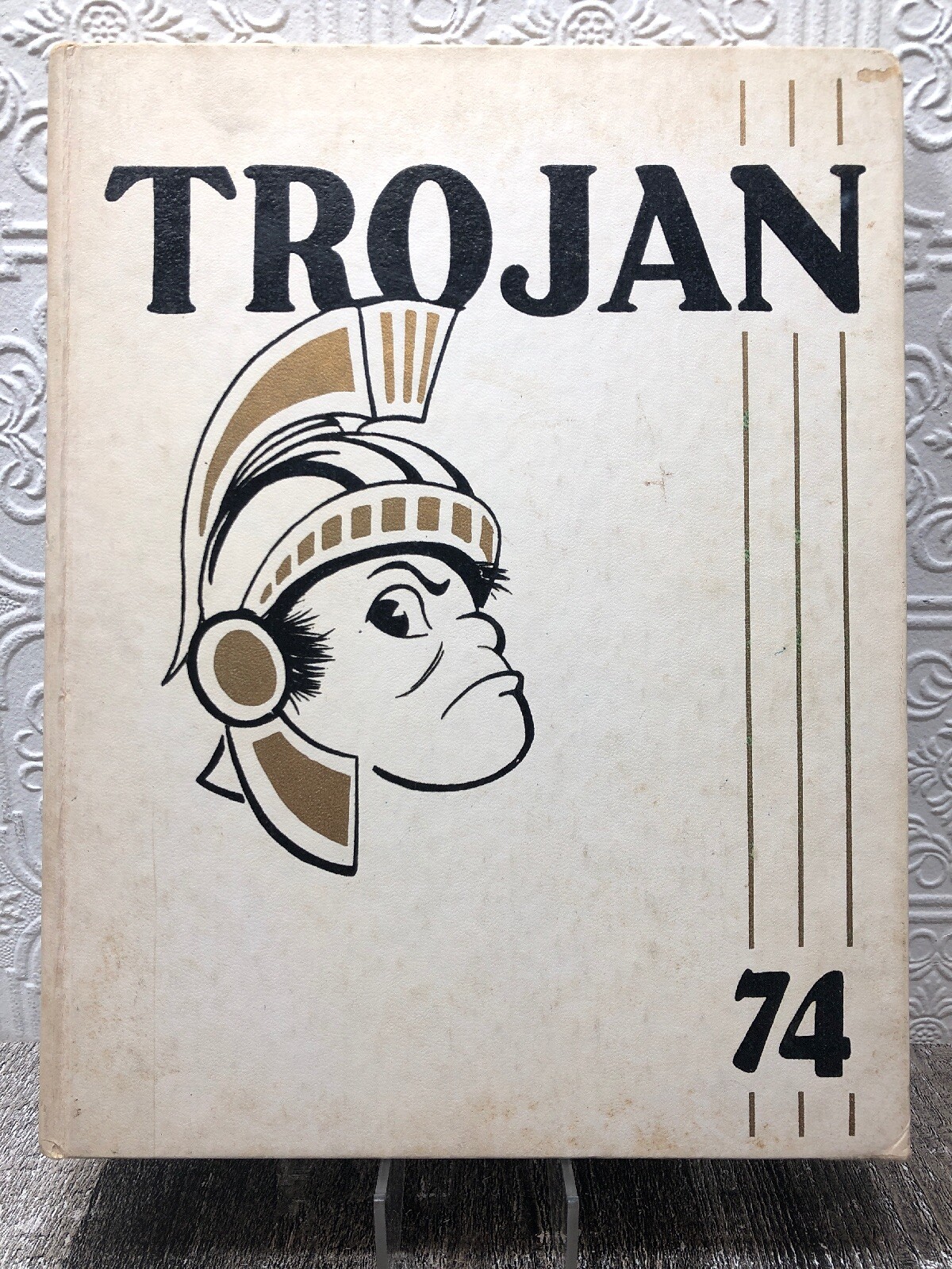 Vintage 1974 Yearbook Botkins Ohio High School The Trojans Yearbook eBay