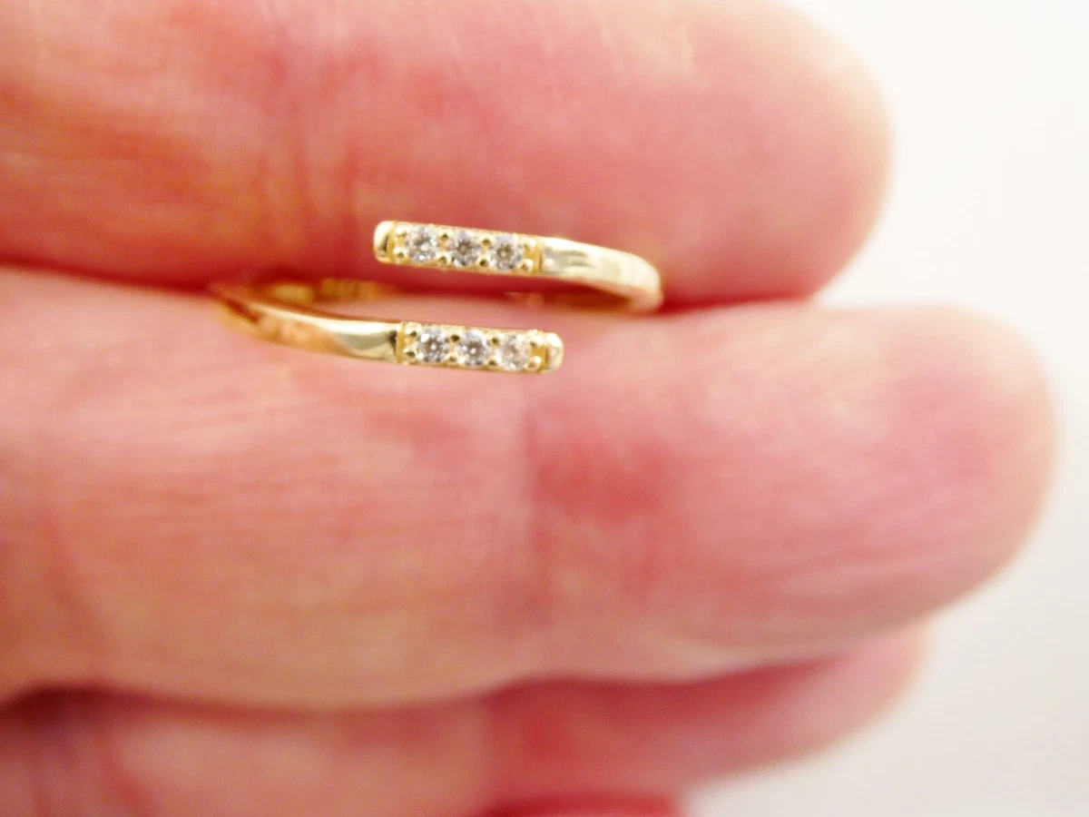 Gold womens sale pinky ring