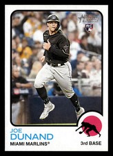 Joe Dunand 2022 Topps Heritage #512 Miami Marlins ROOKIE *030B