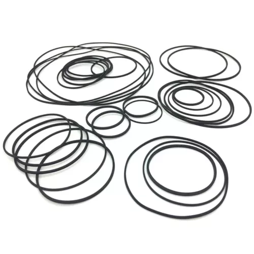 100 piezas correas 40-135 mm correa de transmisión mixta para cubierta de cassette cinta cinturón - Imagen 9 de 9