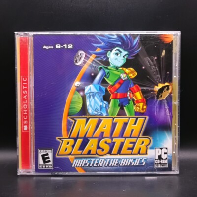 Math Blaster: Master The Basics PC CD-ROM 2007 Scholastic