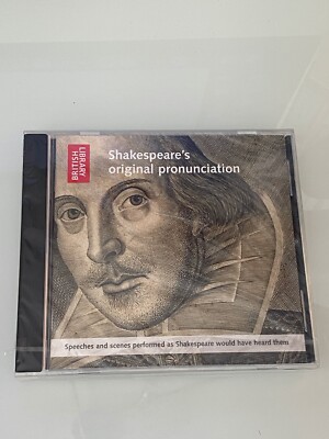 SHAKESPEARE'S ORIGINAL PRONUNCIATION - BRITISH LIBRARY 2012 NIP