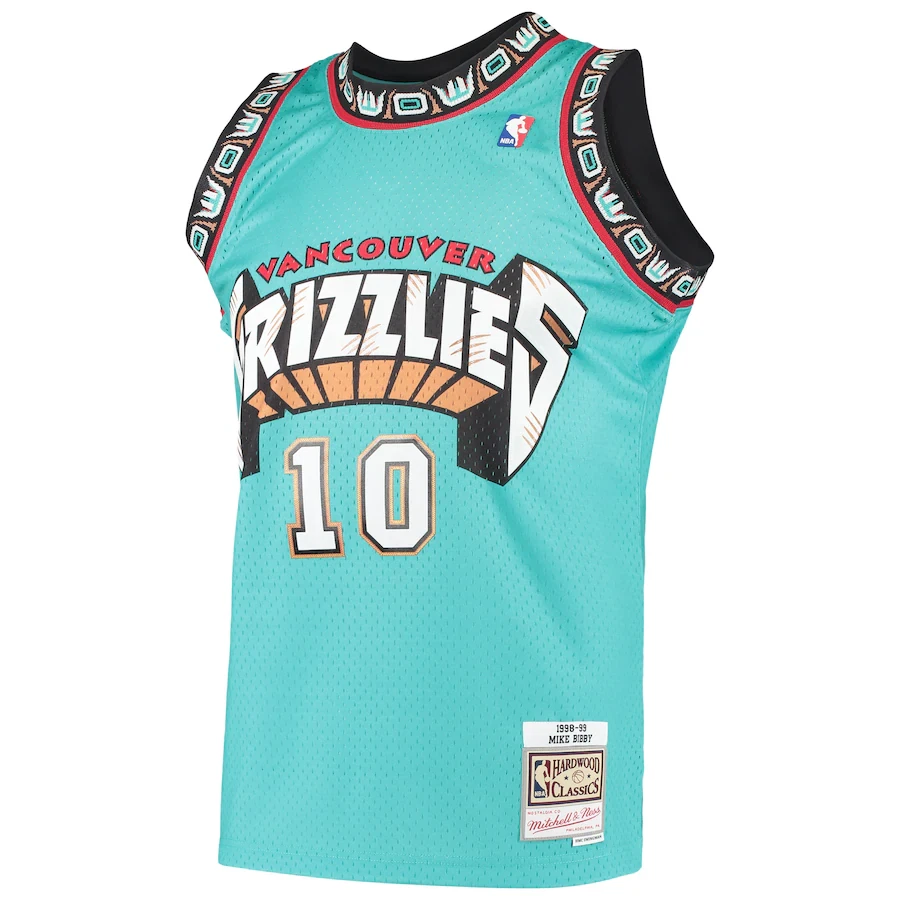 Camiseta MITCHELL & NESS NBA Swingman Vancouver Grizzlies 1998-99 Mike Bibby Talla XL Foto 2 de 4
