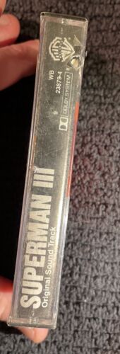 Superman III Soundtrack Cassette Tape (1983) 1980s SEALED But Hole In Side - Picture 2 of 5