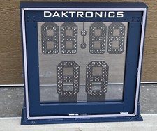 Daktronics Shot Clock Transparent 22  LED Basketball Backstop 0A-1322-0035