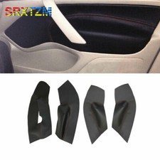 Microfiber Leather Car Door Panel Armrest Covers For Skoda Octavia 2007 2008 09