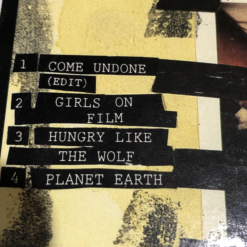 Duran Duran – Come Undone CD Digipak Maxi-Single Electronic Pop Rock Synth-pop - Image 4 of 4