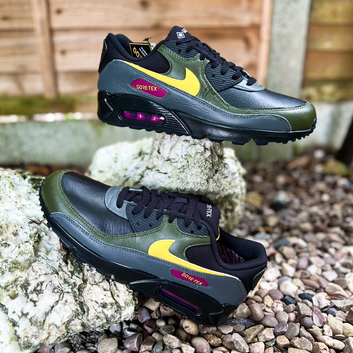 Nike Air Max 90 Gore-Tex DJ9779-001 UK7.5 US8.5 EUR42 GTX TN Waterproof 95  97