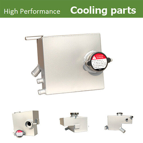 Aluminum Radiator Water Coolant Overflow Tank Reservoir For 20112018