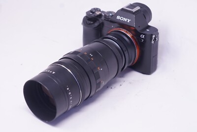 SONY E MOUNT ADAPTIERTES 200mm Pentacon F/4 TELEZOOMOBJEKTIV A7 NEX,A6000