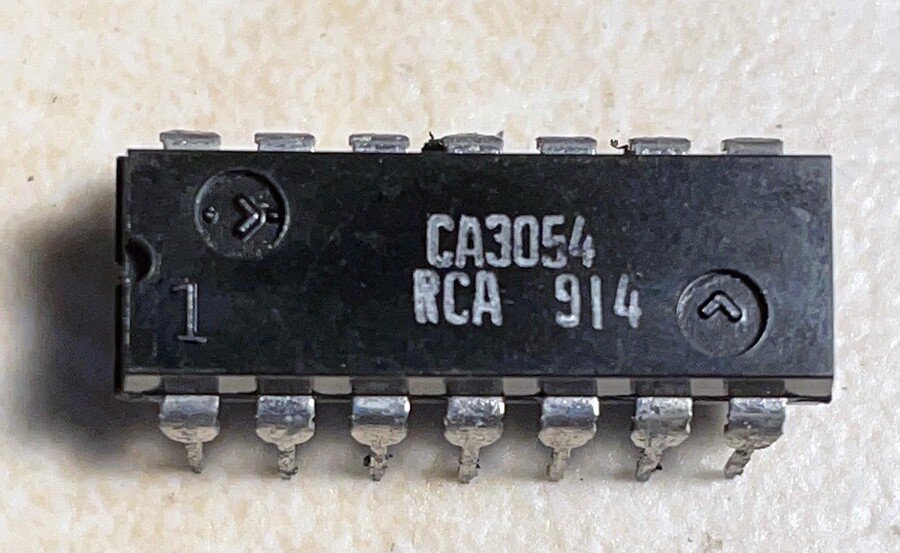 CA3049 RCA METAL CAN 12 PIN DIFFERENTIAL AMPLIFIER - Foto 5