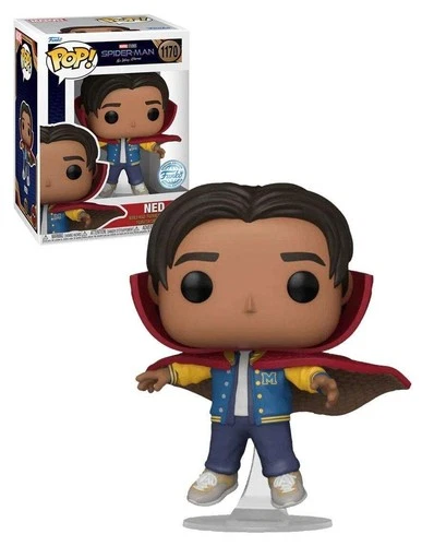 Funko Pop! Marvel Spider-Man No Way Home: Ned with Cloak #1170 - Exclusive Speci