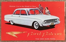 FORD FALCON USA Sales Brochure 1960 #FDC6013 9-59  TUDOR Fordor
