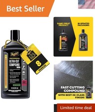 Meguiars M105 Ultra-cut Rubbing Compound - 8 Oz High Gloss Finish Achiever