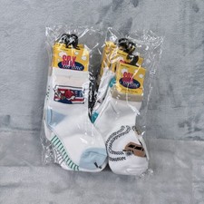 Sox On Line Kids Novelty Crew Socks Lot Baseball Giraffe Bear Multi Color 325R