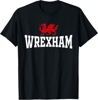Wrexham Wales Red Dragon Wrecsam T-Shirt