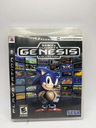Sonic's Ultimate Genesis Collection (Sony Playstation 3 PS3) Complete CIB Tested